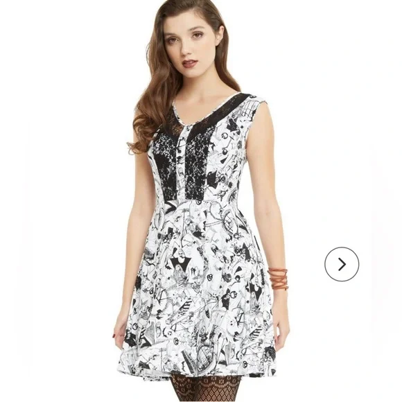 Disney | Dresses | Disney Nightmare Before Christmas Dress | Poshmark
